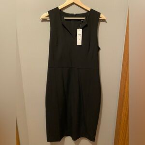 NWT Ann Taylor Sheath Dress Black (Size 4)